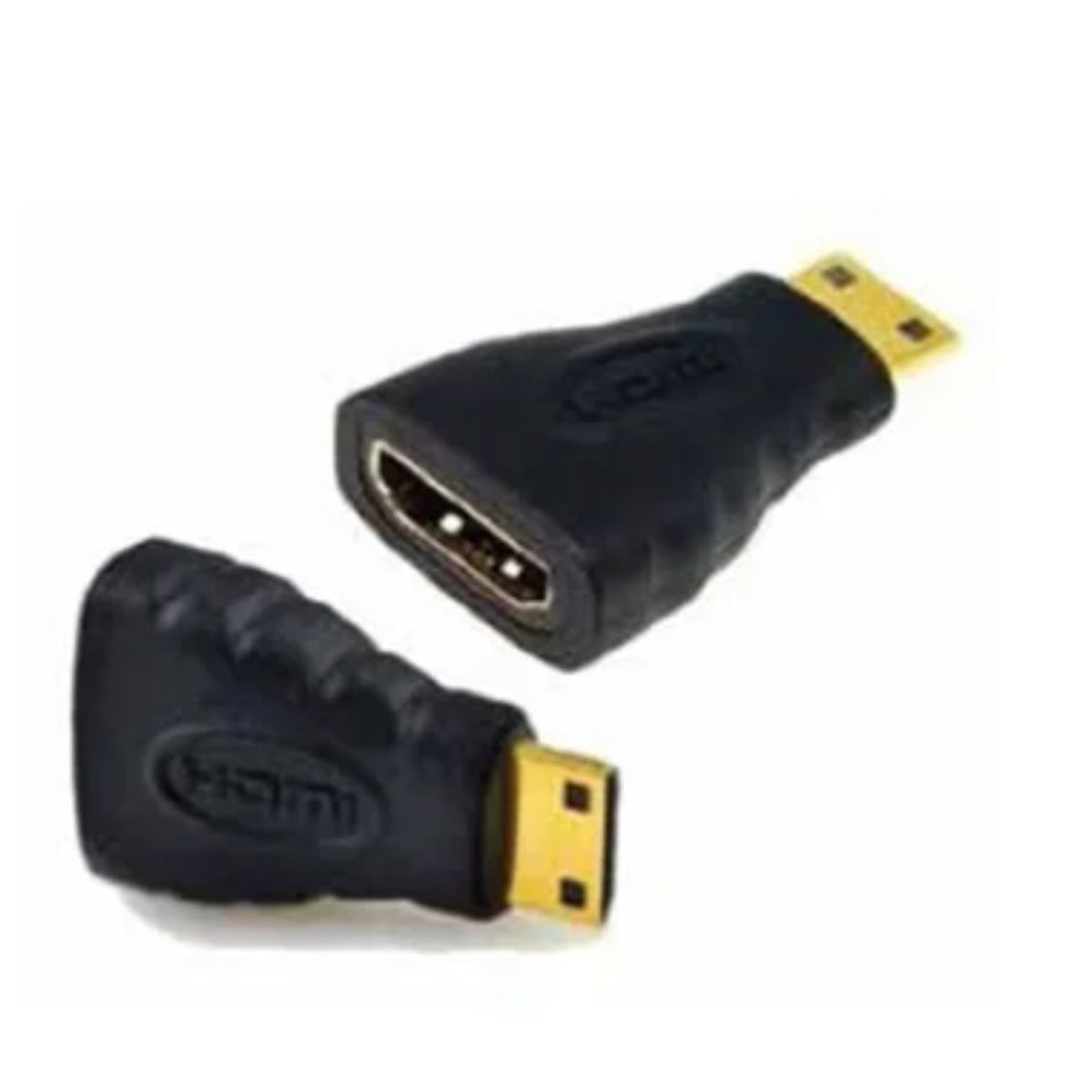 GENERICO - Adaptador Mini Hdmi Macho A Hdmi Hembra Audio Y Video