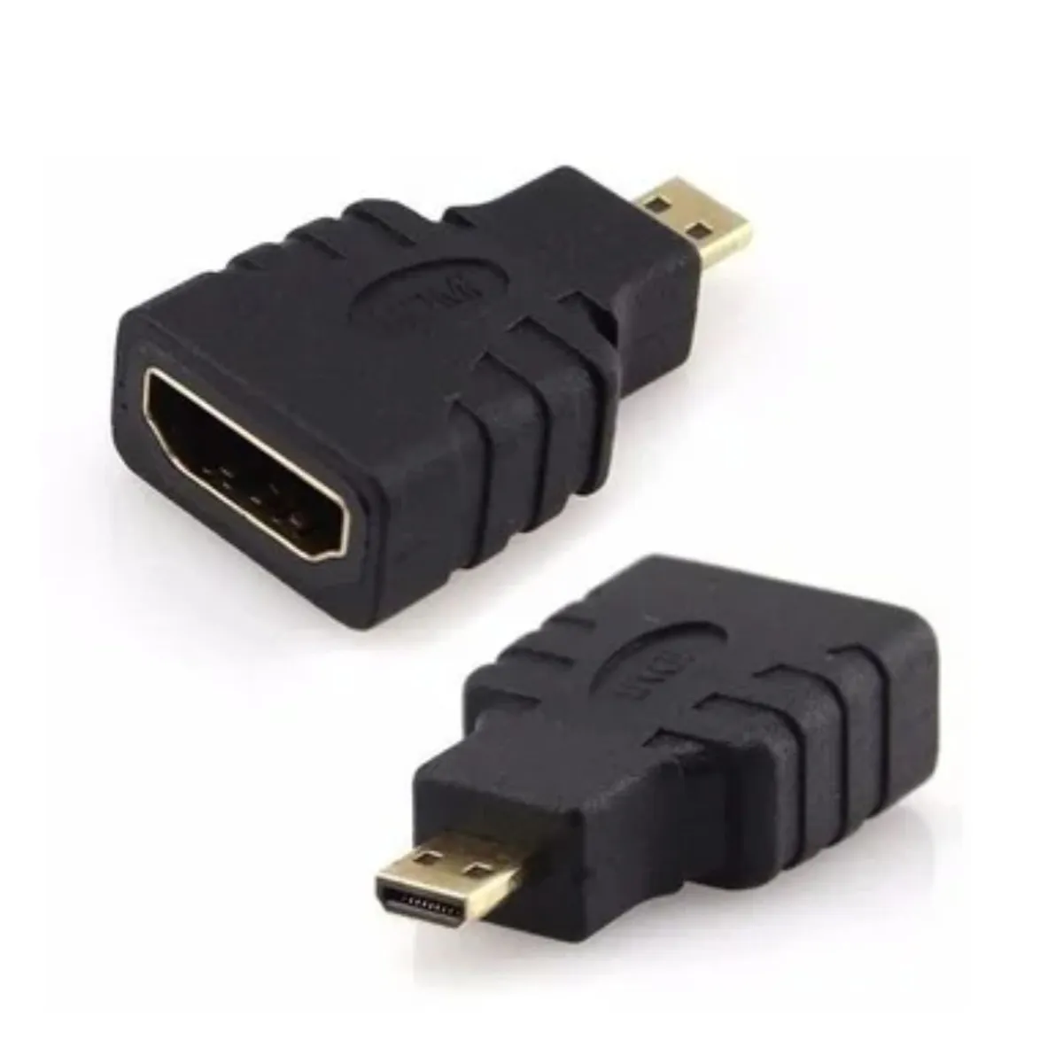 GENERICO - Adaptador Micro Hdmi Macho A Hdmi Hembra Audio Y Video