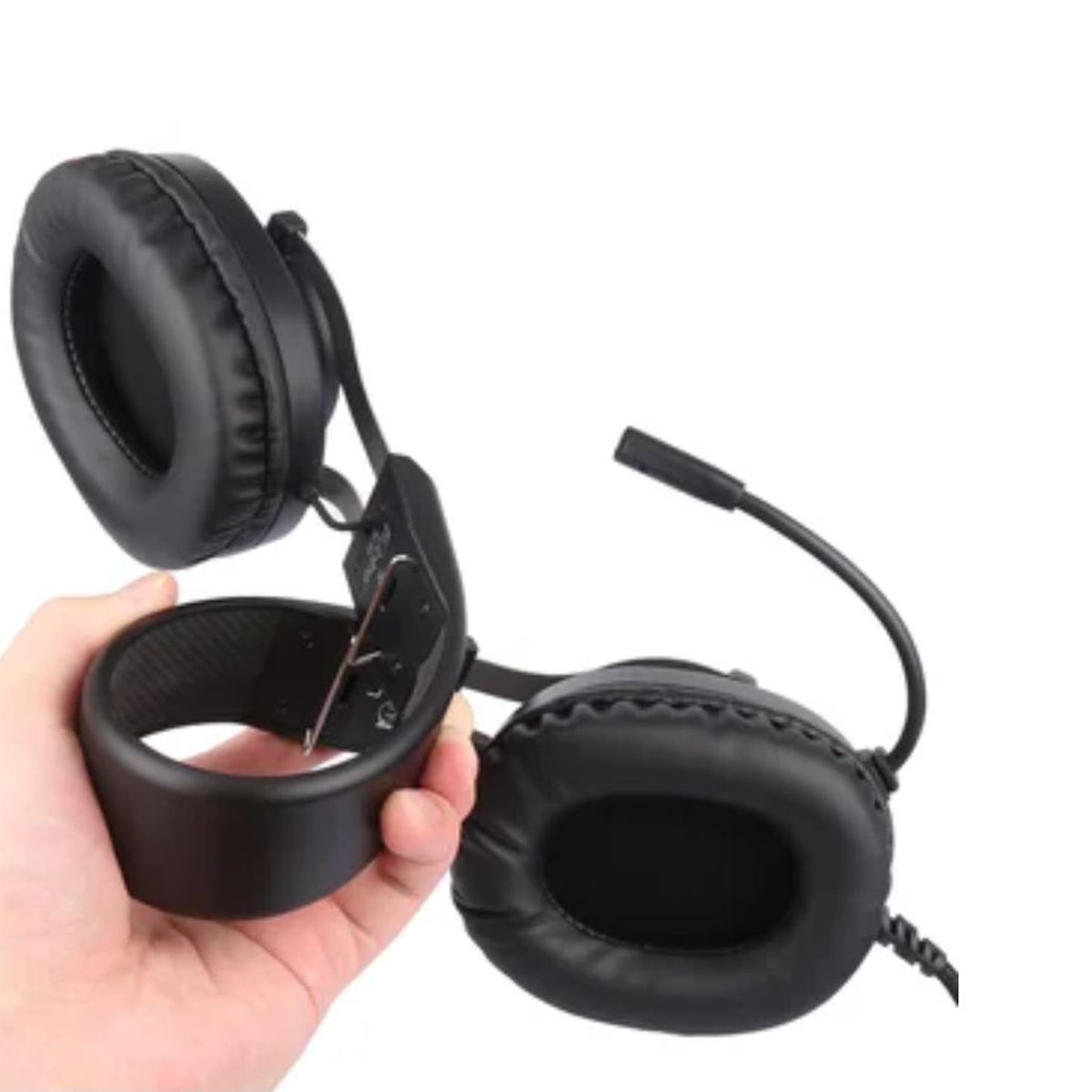GENERICO - Audifonos Gamer K-10 Diadema Microfono Control Volumen Led HD