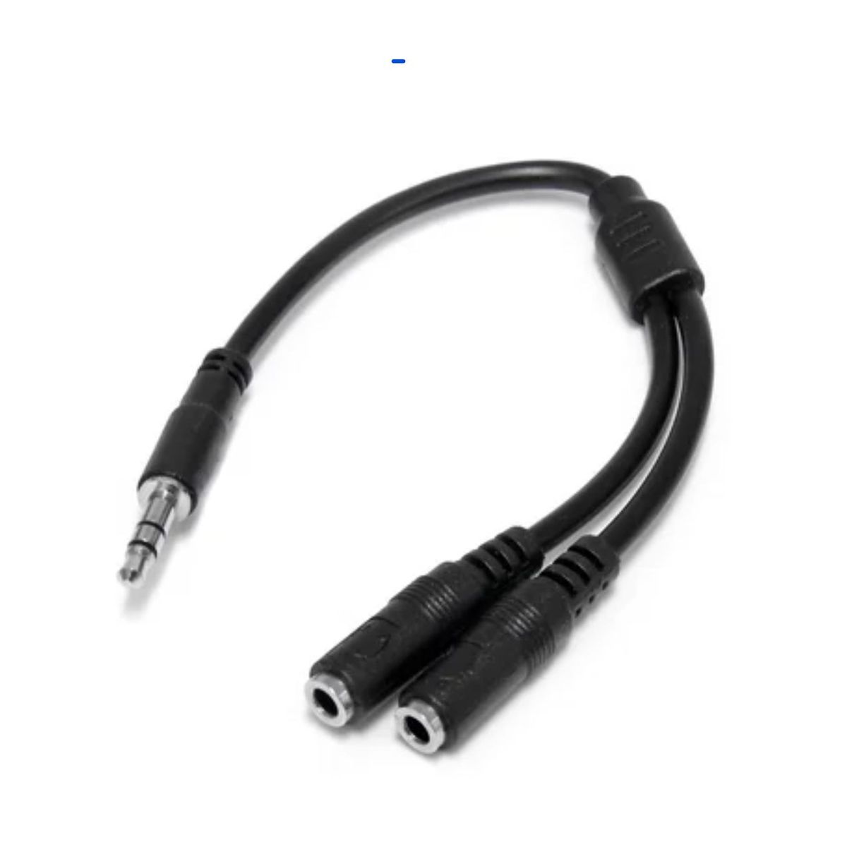 GENERICO - Adaptador Splitter Jack 3.5mm Audífonos Divisor 2 Hembra Mini