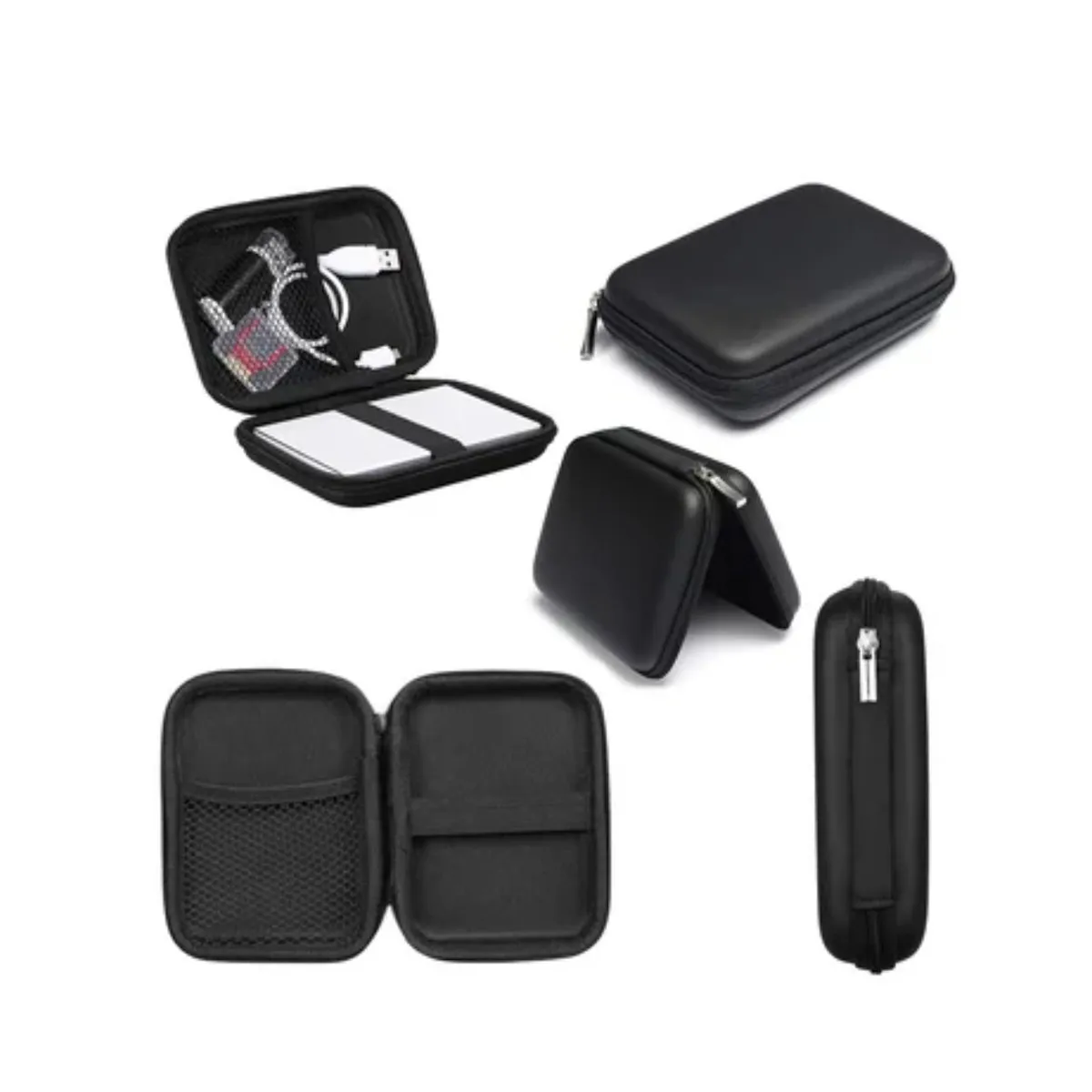 GENERICO - Funda Anti Golpes Case Disco Duro Externo 2.5 Cremallera Liso