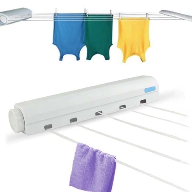NYC - Tendedero De Ropa Retractil Ideal Para Departamentos Y Casa