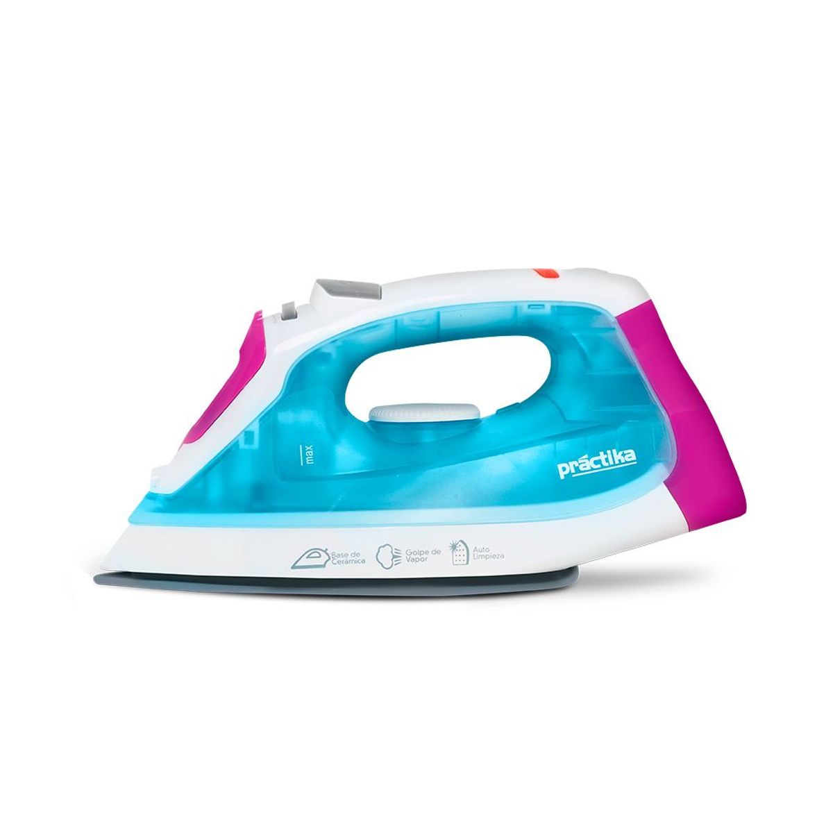 PRACTIKA - Plancha a Vapor Base Cerámica Practika FEBO