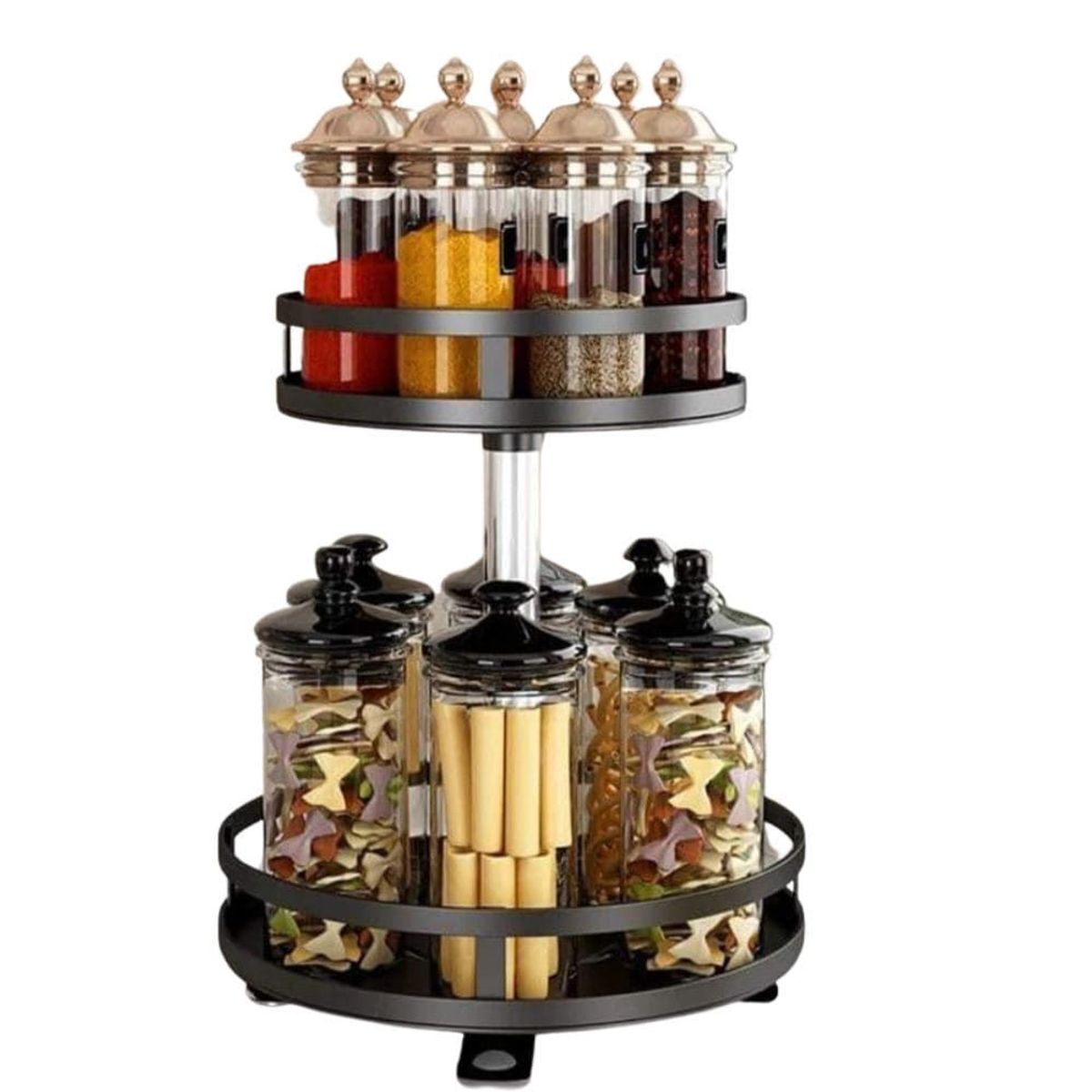 INSPIRA - Estante Giratorio para Condimentos de Cocina