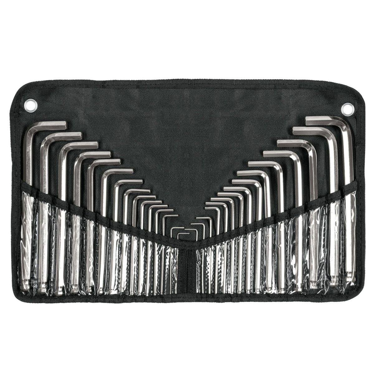 TRUPER - Juego llaves Allen largas std y mm 30 piezas, truper