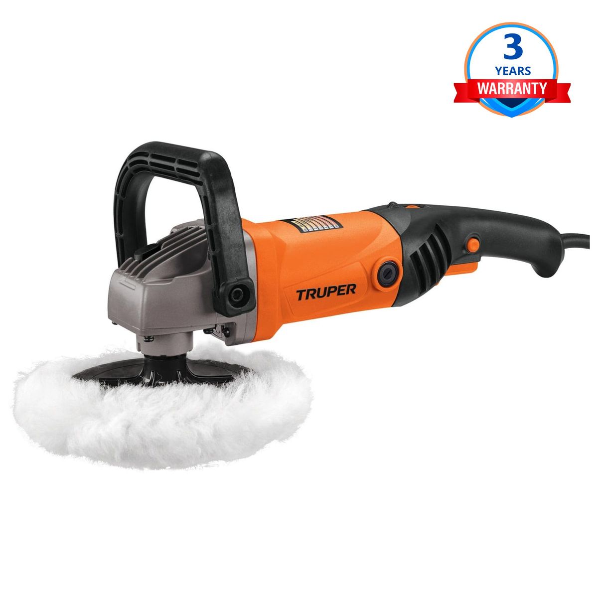 TRUPER - Pulidora de auto moto acabado fino industrial 7Pulg 1200W