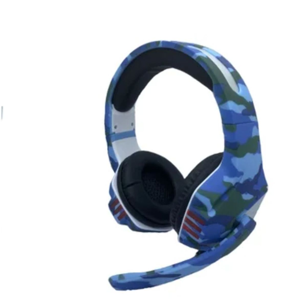 GENERICO - Audifonos Gamer Ain-gm780 Para Ps4 Xbox One Pc Microfono - Azul Militar