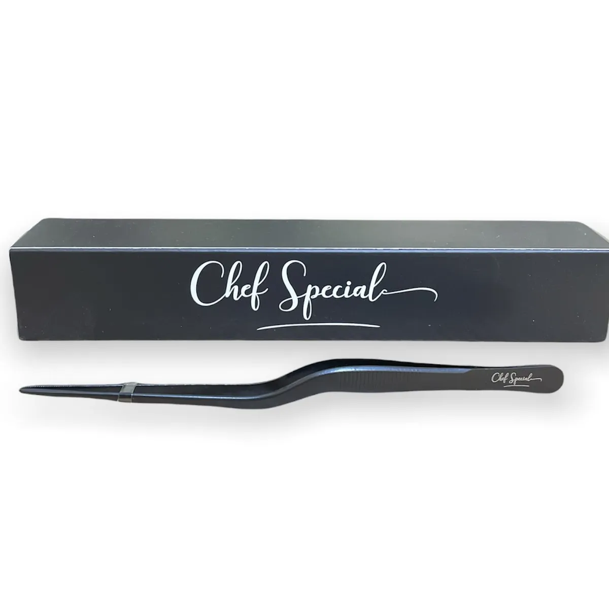 OEM - Pinza de precisión o emplatar 16 cm color Negro