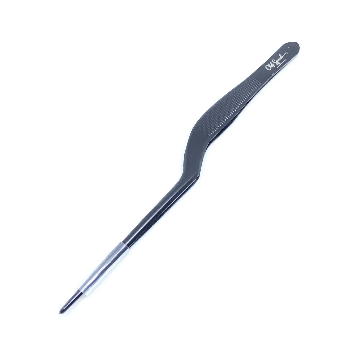 OEM - Pinza de precisión o emplatar 16 cm color Negro