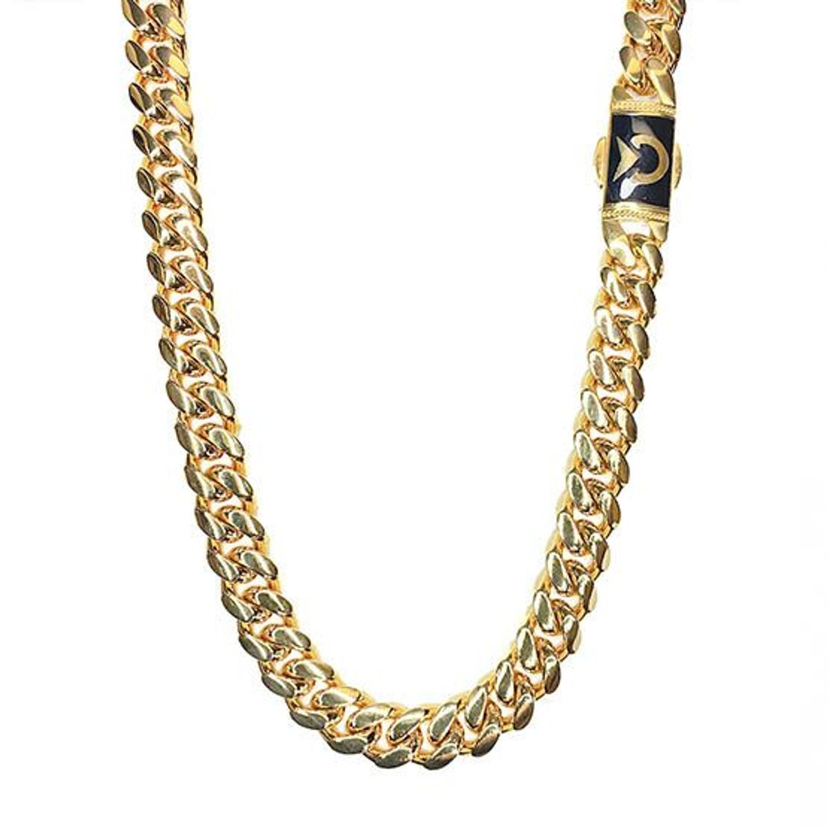 GENERICO - COLLAR CUBAN LINK 2.0 DORADO - COL-16