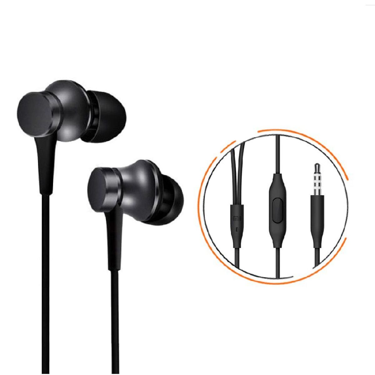XIAOMI - Xiaomi Audífonos Mi In-Ear Piston Basic Negro