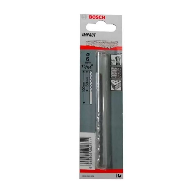 BOSCH - Broca para Concreto Bosch Impact CYL-1 6.0 X 100 mm