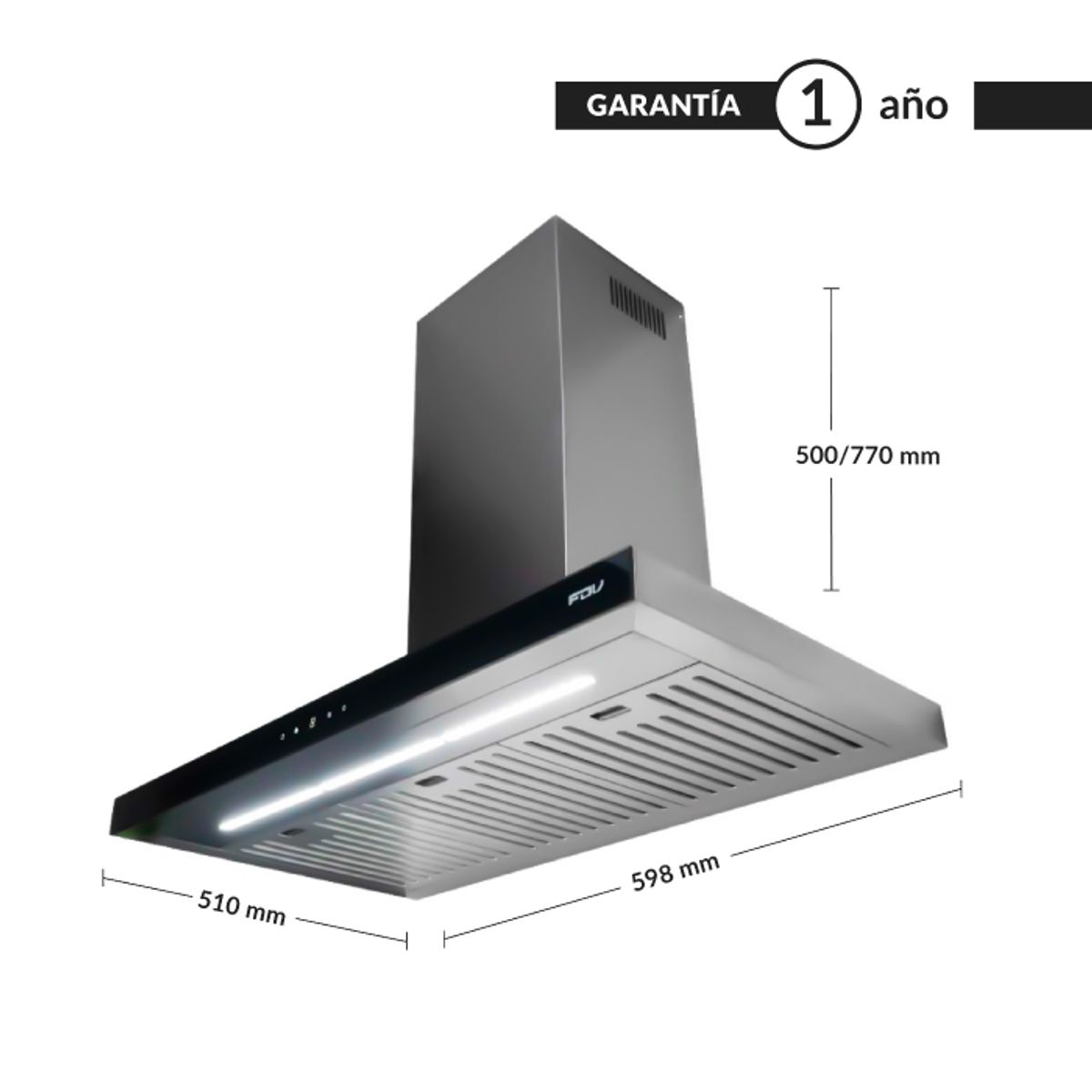 FDV - Campana Deluxe Smart Pro 60cm FDV
