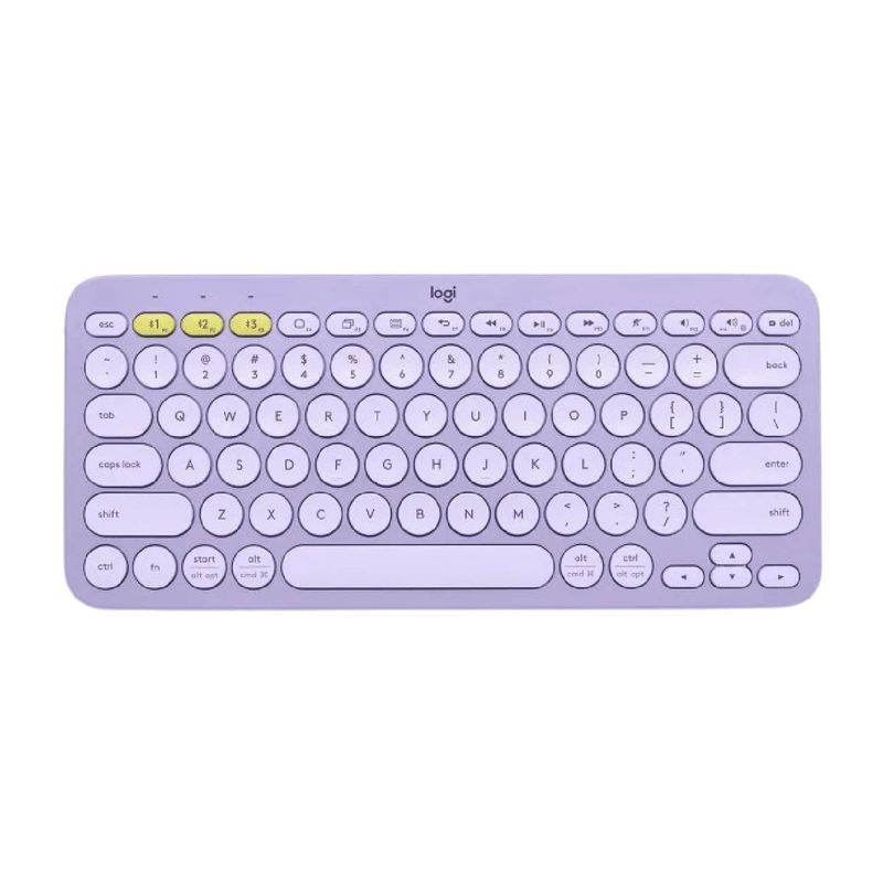 LOGITECH - Teclado Logitech K380 Multi-Device Bluetooth Lavander Lila