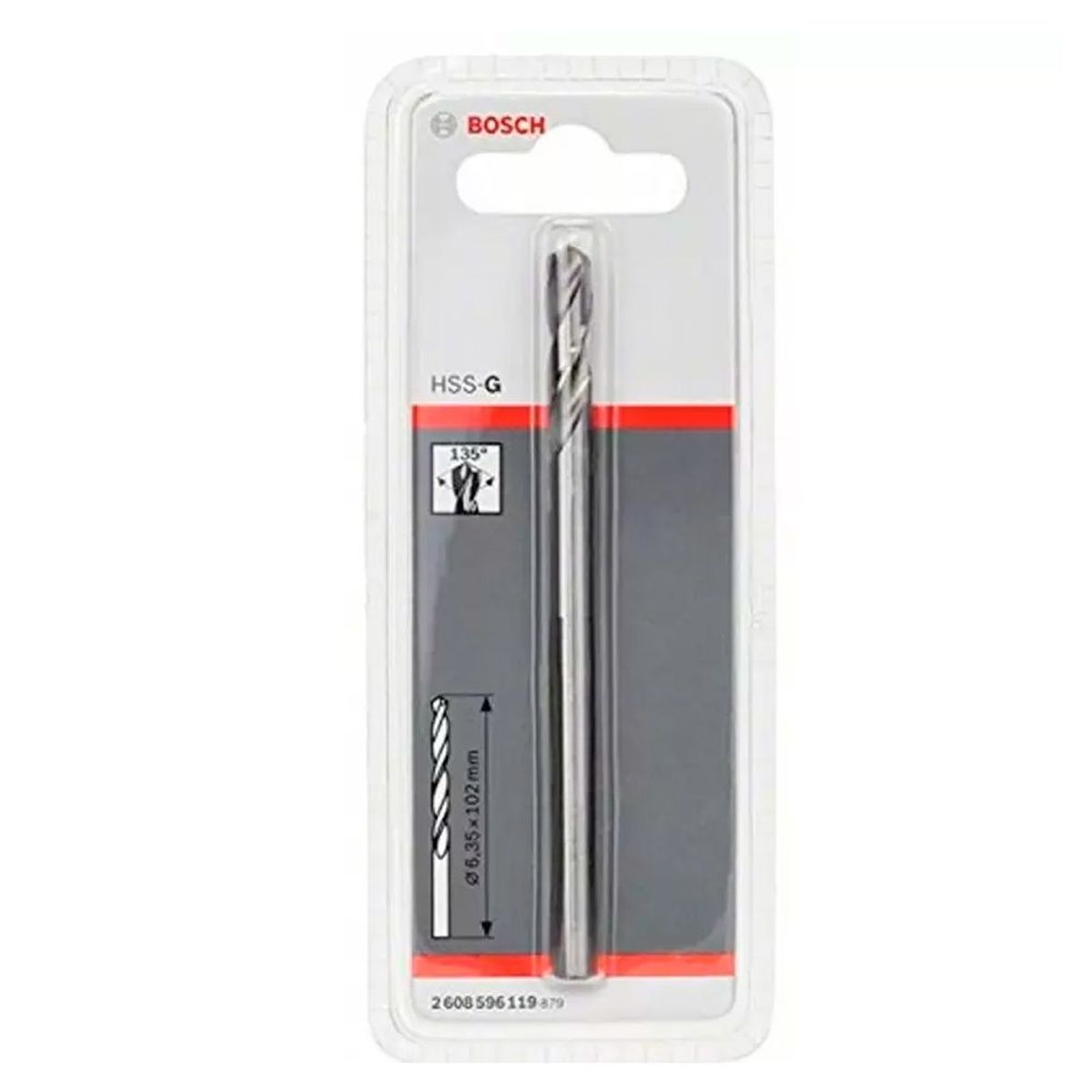 BOSCH - Bosch Broca Piloto HSS-G 1/4" x 102mm