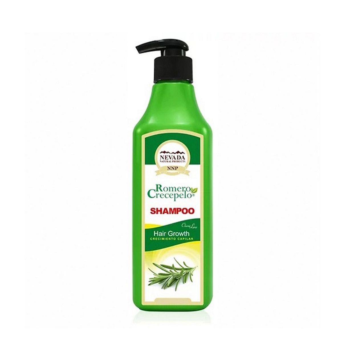 GENERICO - 3 Shampoo Romero Crecepelo - Nevada Natural Products 320ml.