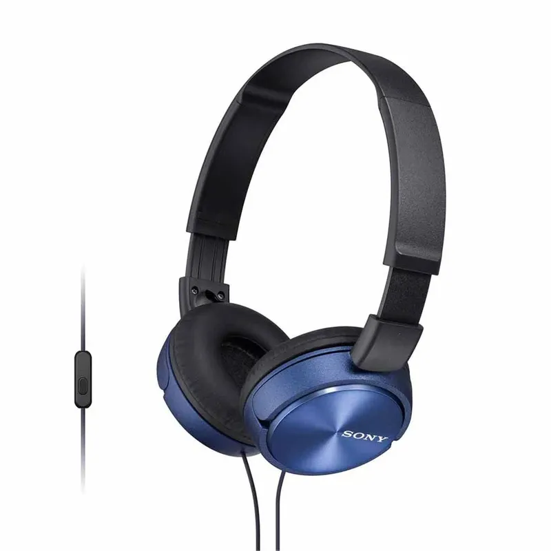 SONY - Audifonos Con Micrófono Sony MDR-ZX310AP - Azul