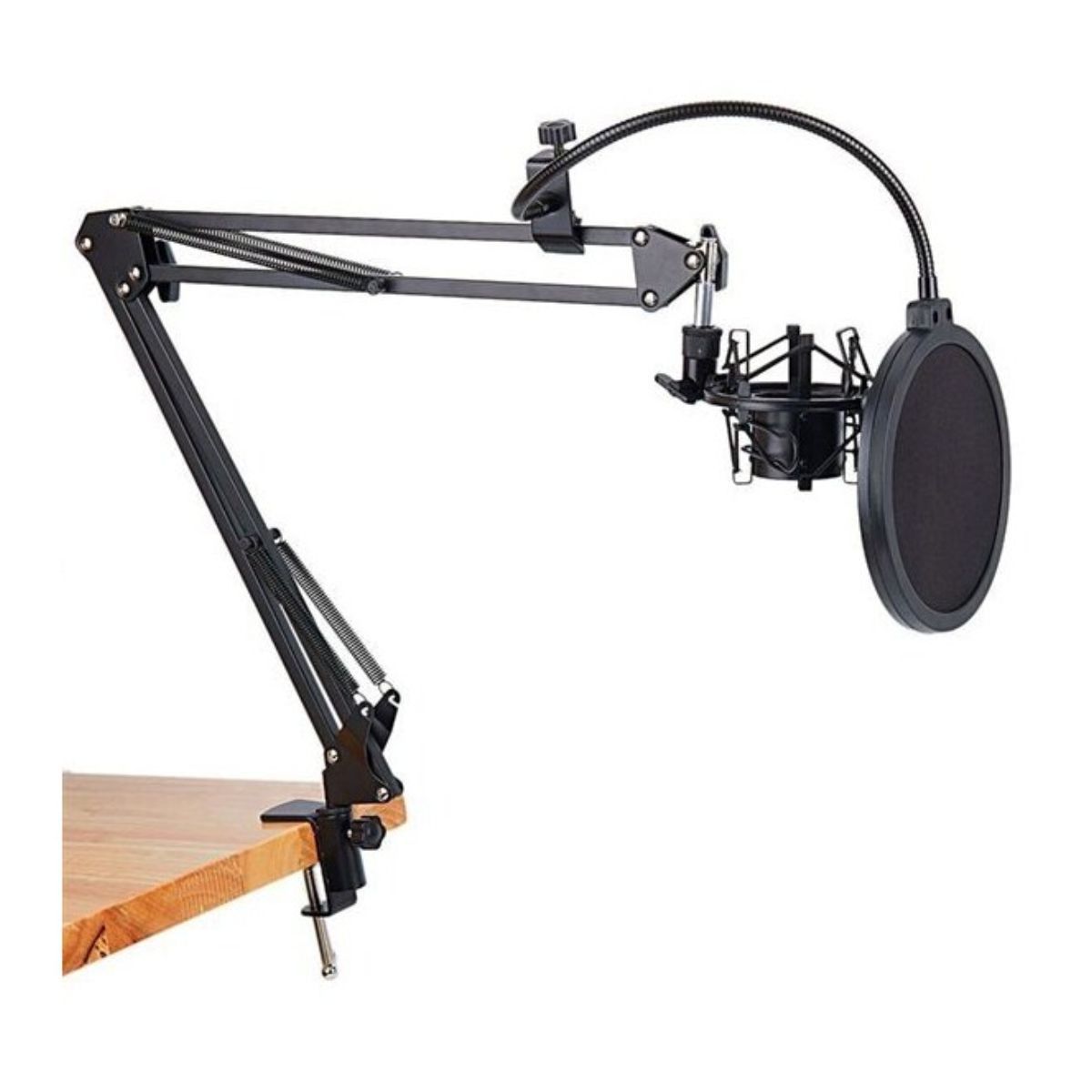GENERICO - Soporte sujetador brazo flexible Anti Pop para micrófono CP02