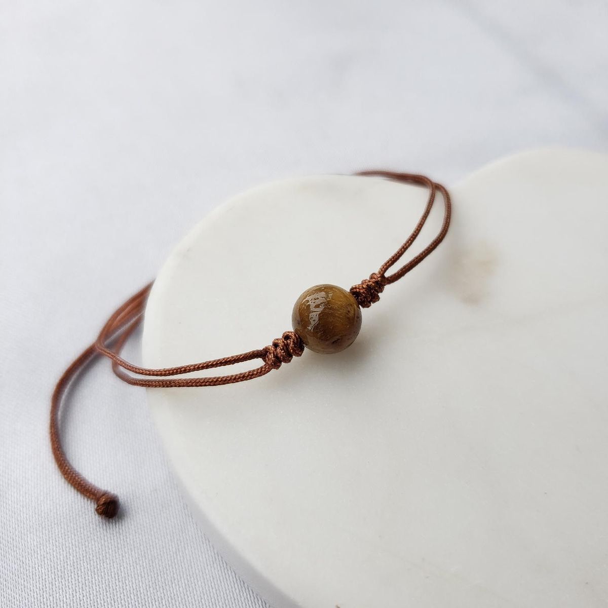 INTUERI - Pulsera Simple Ojo de Tigre