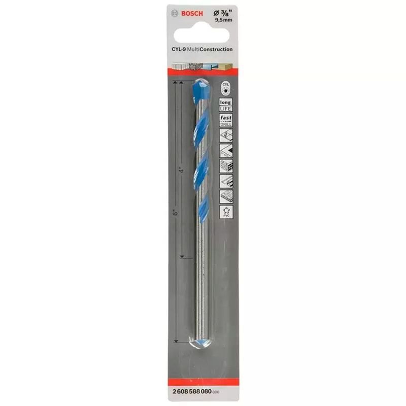 BOSCH - Broca Multiconstrucción Bosch CYL  9-3/8" X 4 X 6