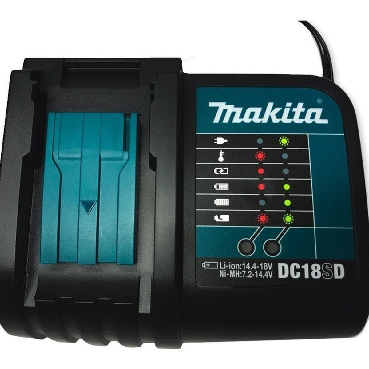 MAKITA - Cargador Estandar Makita 18V LXT DC18SD