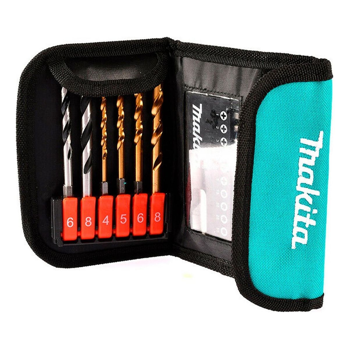 MAKITA - Set De Brocas D-31762 Madera Metal Puntillas 17 Un Makita