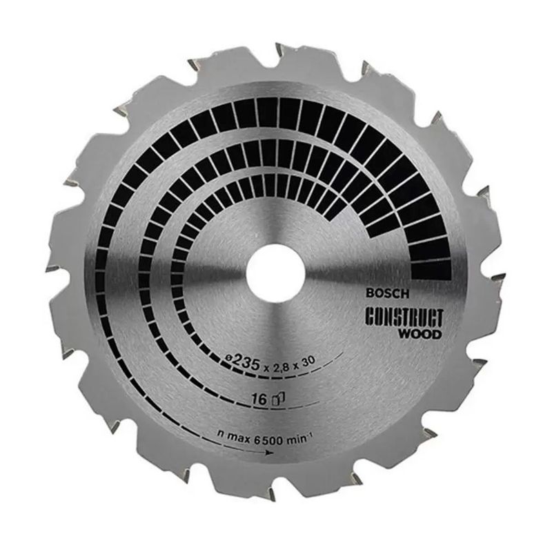BOSCH - Disco Sierra Circular Bosch Construct Wood 9 1/4" x 16D