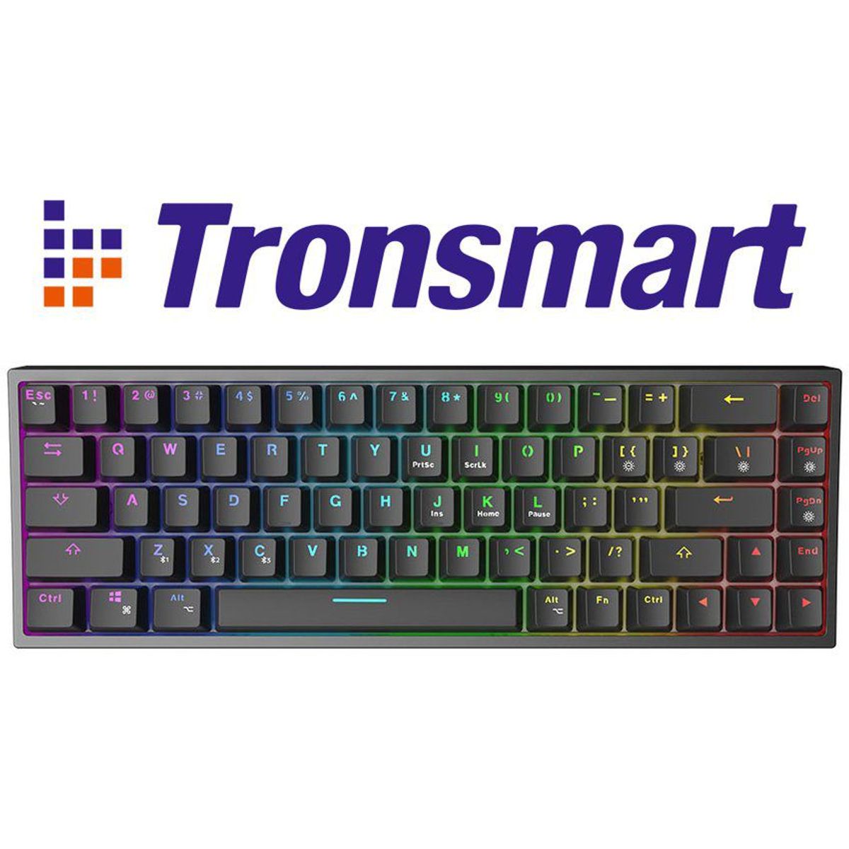 TRONSMART - Teclado Mecánico Tronsmart Elite  Recargable  - No Razer Redragon