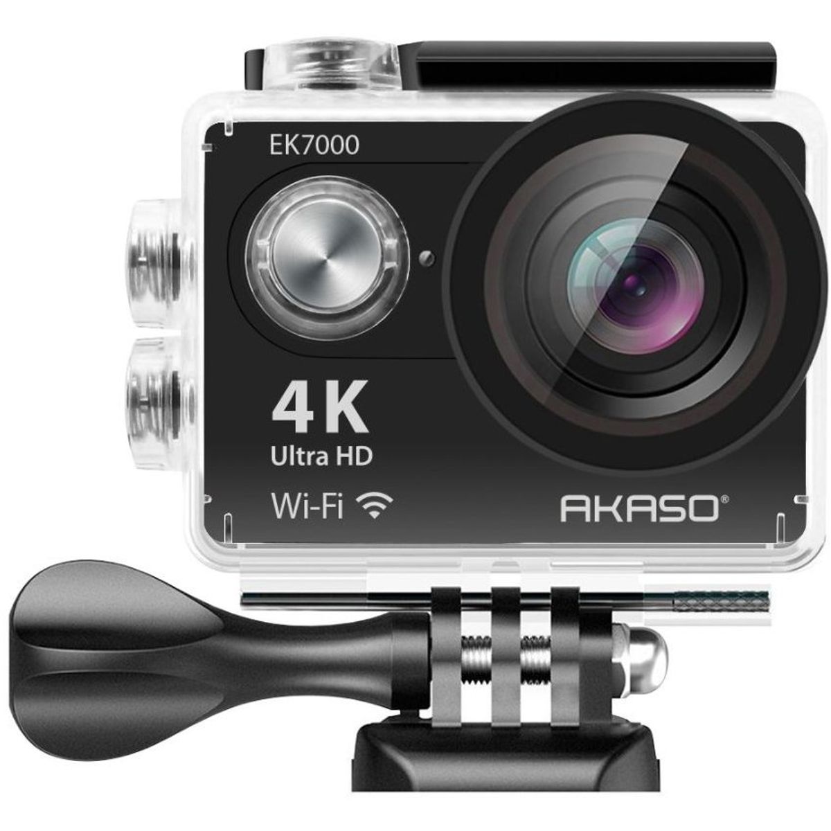 AKASO - Camara de Accion Akaso ek7000 4k30fps ultra HD con 28 accesorios