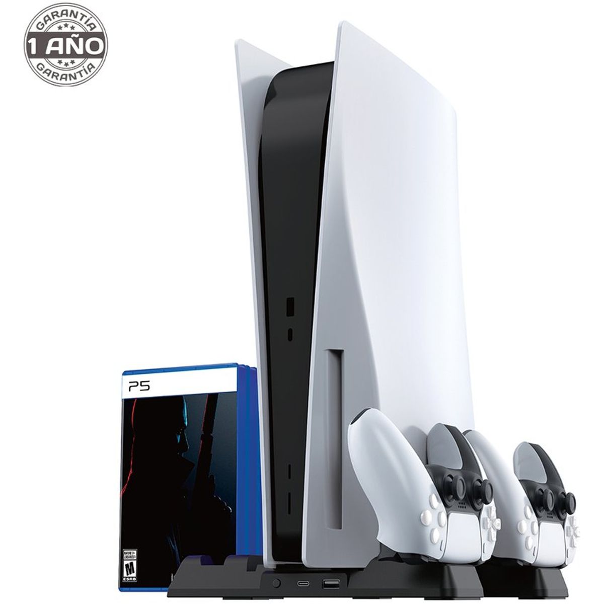 KUZLER - Soporte multifuncional con ventilador para playstation 5, ps5,  kuzler