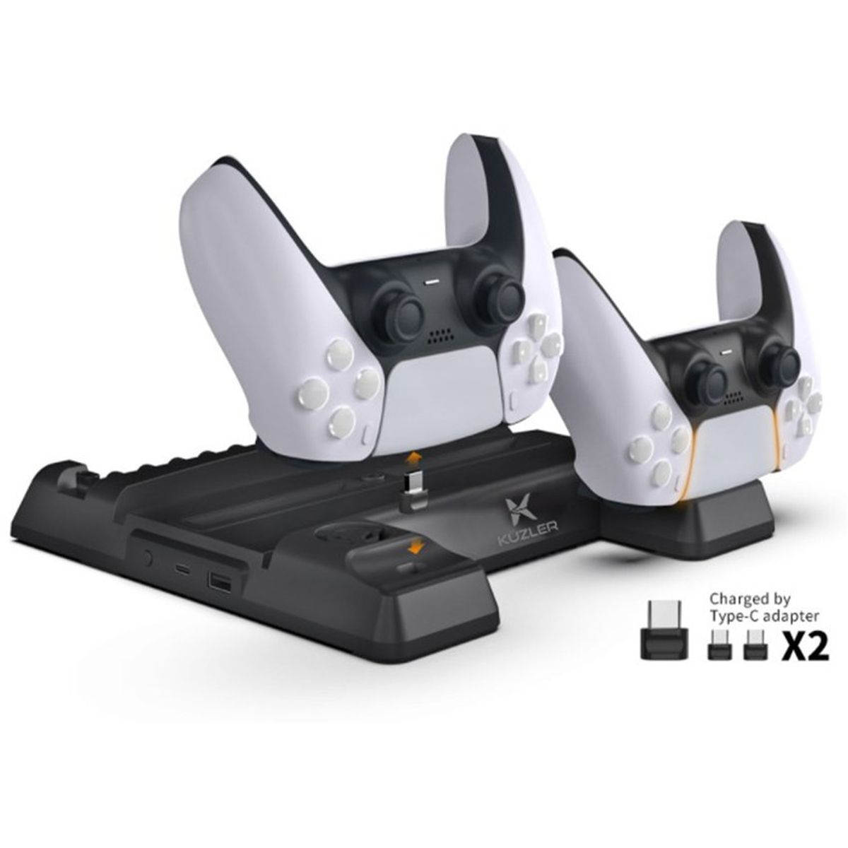 KUZLER - Soporte multifuncional con ventilador para playstation 5, ps5,  kuzler