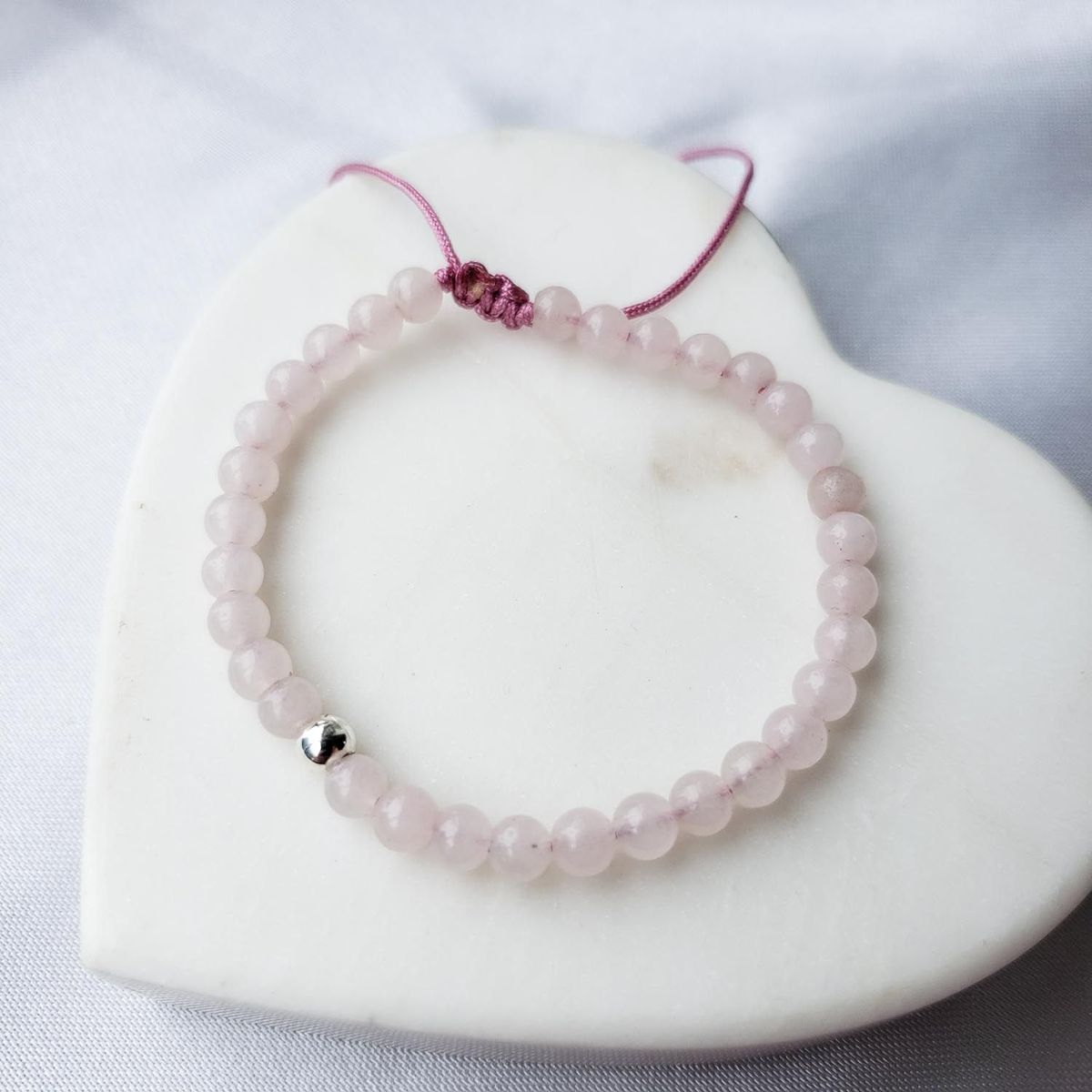 INTUERI - Pulsera Mell de Cuarzo Rosa