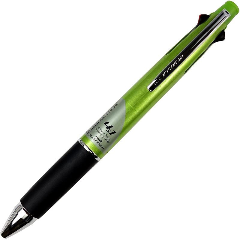 MITSUBISHI - Bolígrafo 4 colores 07mm portaminas MITSUBISHI PENCIL Japón