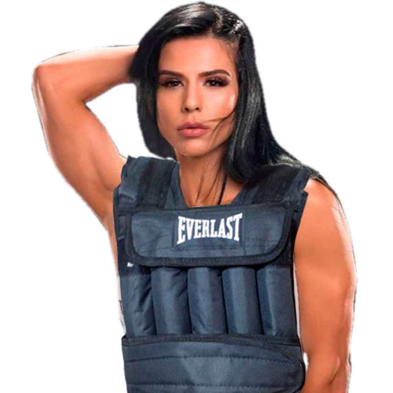 GENERICO - Chaleco Lastre Arena Regulable 20kg Color Negro