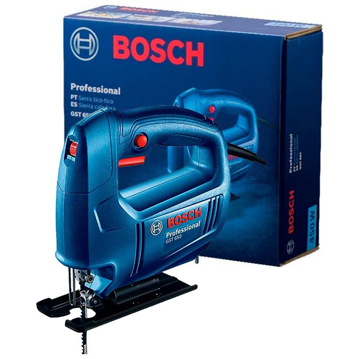BOSCH - Sierra Caladora Bosch Gst 650 450w 65mm
