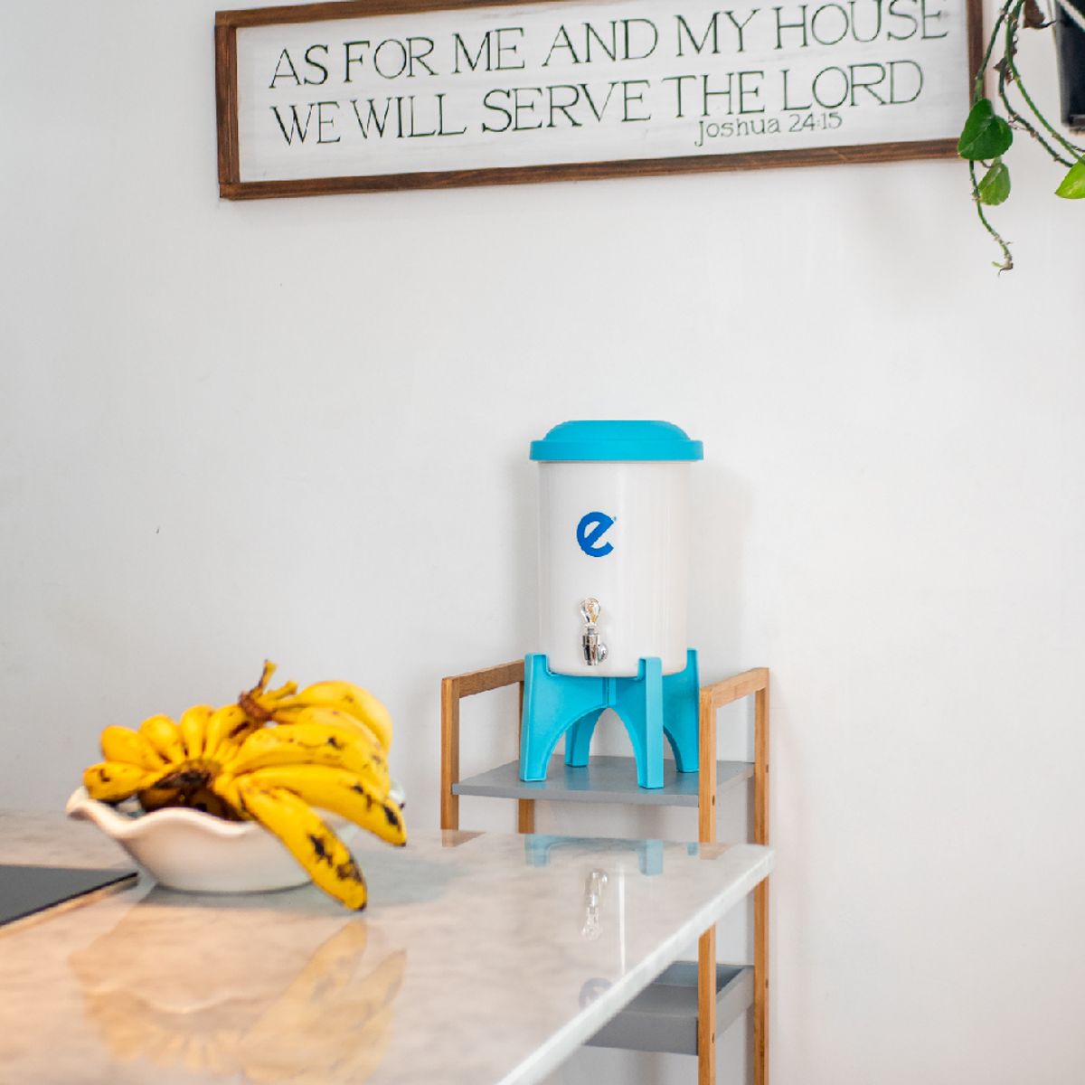 ECOFILTRO - Purificador y dispensador de agua Ecofiltro Mini Colors 5.5 L - Celeste