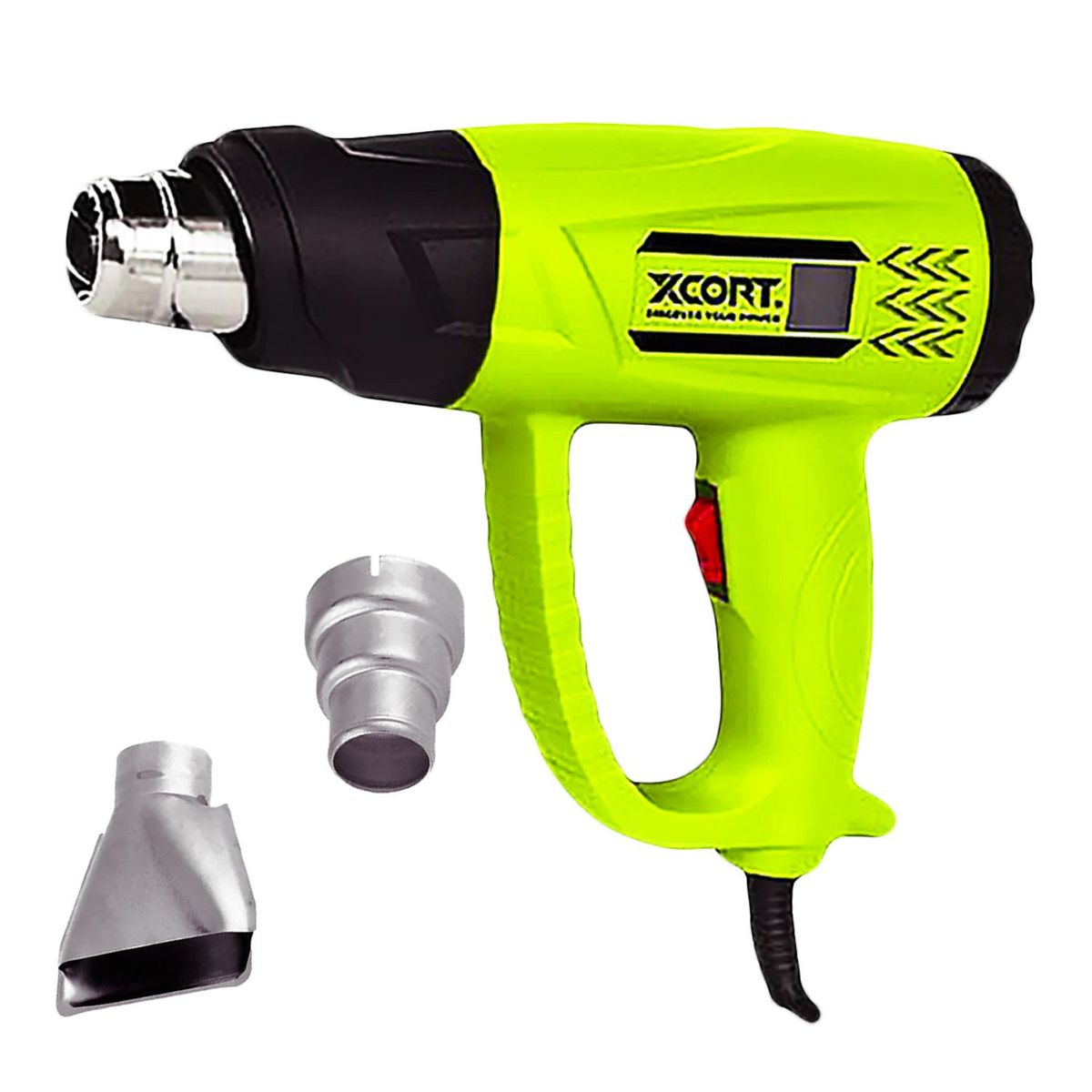 XCORT - Pistola de Calor 2000W 600ºc con Pantalla Lcd XCORT Xqb07-2000
