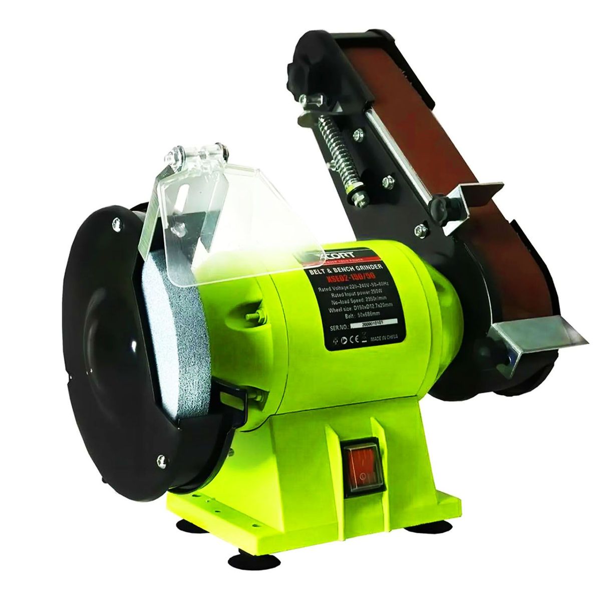 XCORT - Esmeril Lijadora Banda de Banco 6 XCORT Xse02-15050 13Hp 250W