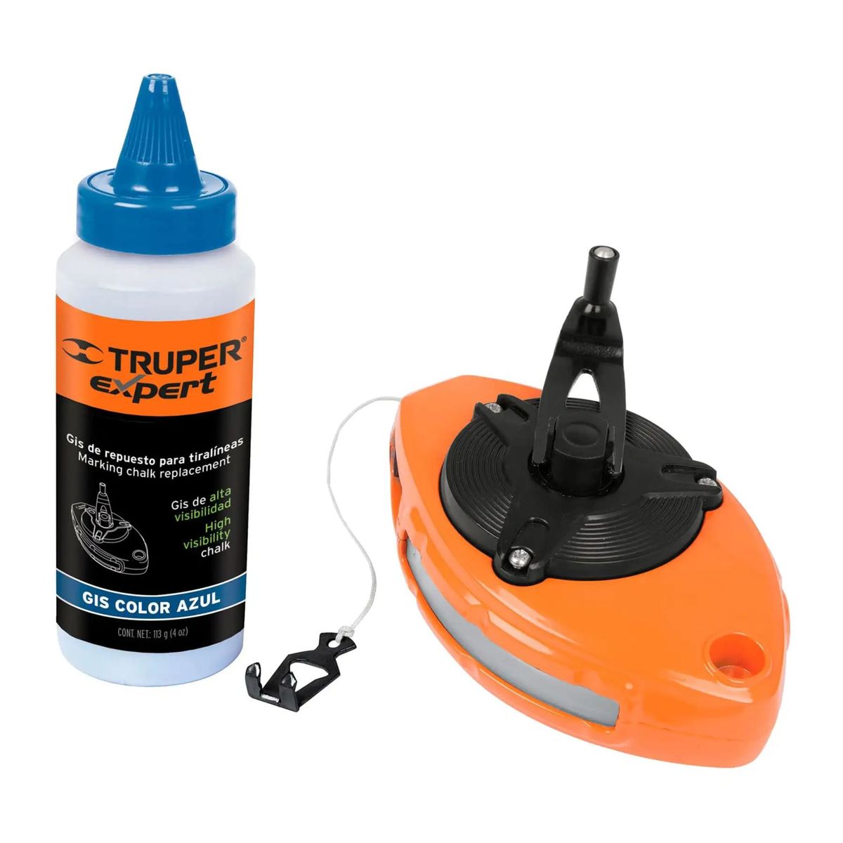 TRUPER - Tiralíneas 30 m metálico uso rudo, Truper Expert