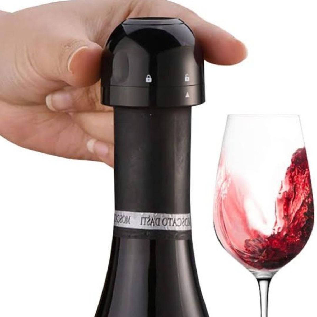 GENERICO - Tapa para Botellas y Destapador de Botellas Automático