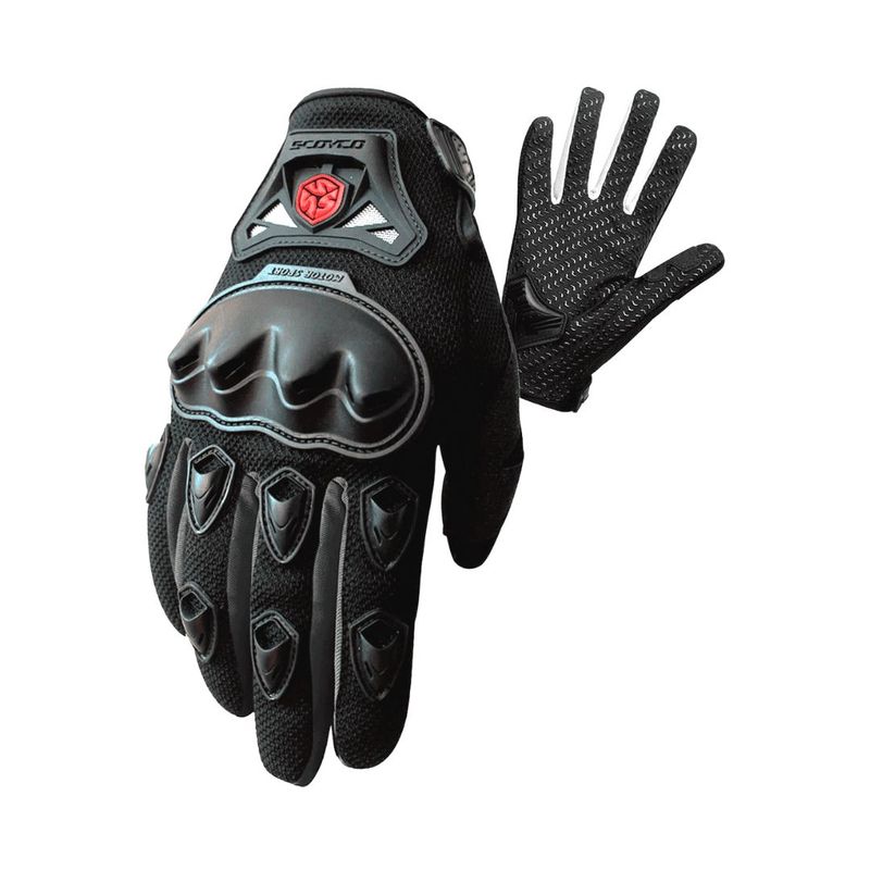 SCOYCO - Guantes Antideslizantes Motociclistas Scoyco MC29 Talla L Negro