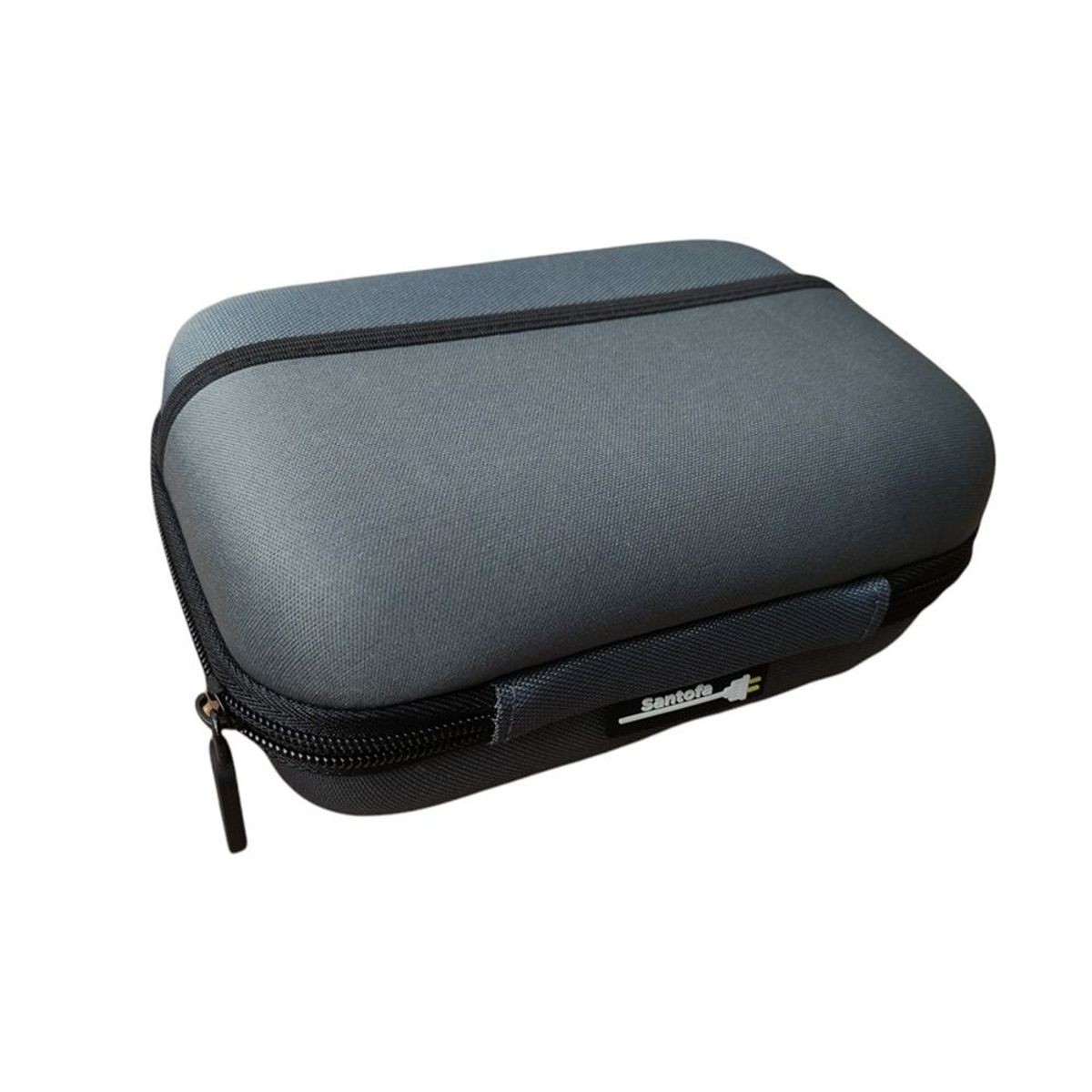 SANTOFA ELECTRONICS - Funda Anti Golpes Case Disco Duro Externo 2.5 doble bolsillo - Gris