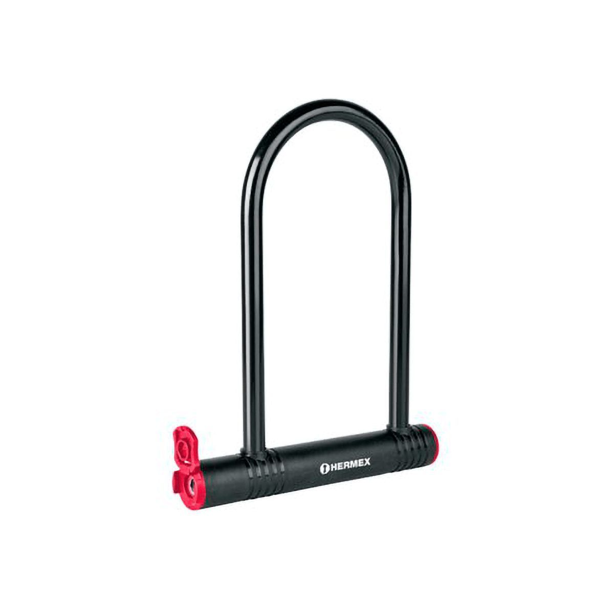 HERMEX - Cadena Rígido Tipo U Seguridad Para Bicicleta 14mm