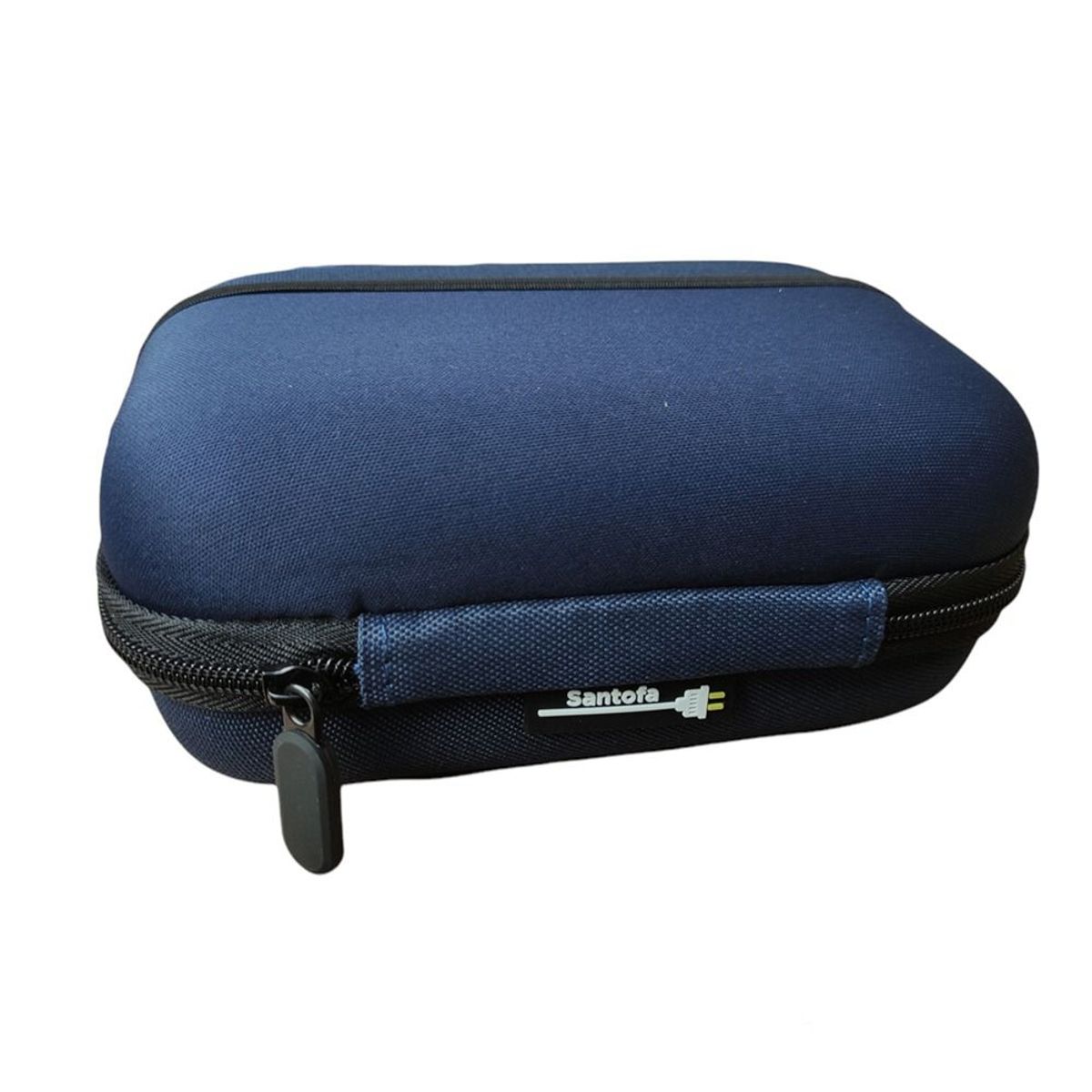 SANTOFA ELECTRONICS - Funda Anti Golpes Case Disco Duro Externo 2.5 doble bolsillo - Azul
