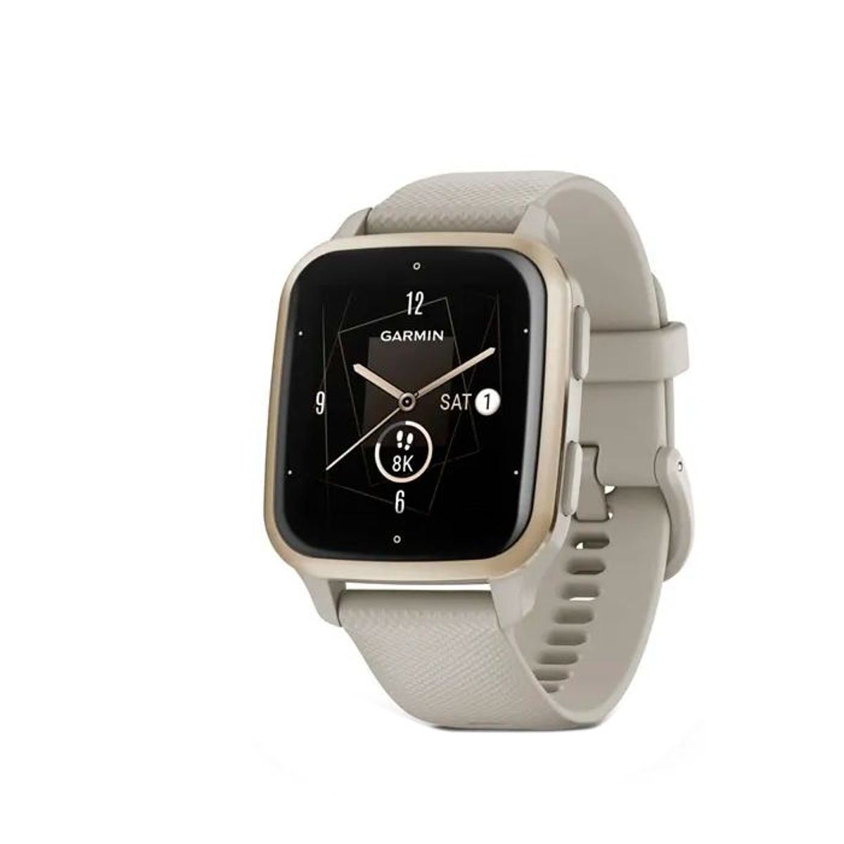 GARMIN - Smartwatch Garmin, Venu SQ 2 Music Gris Francés,bisel crema