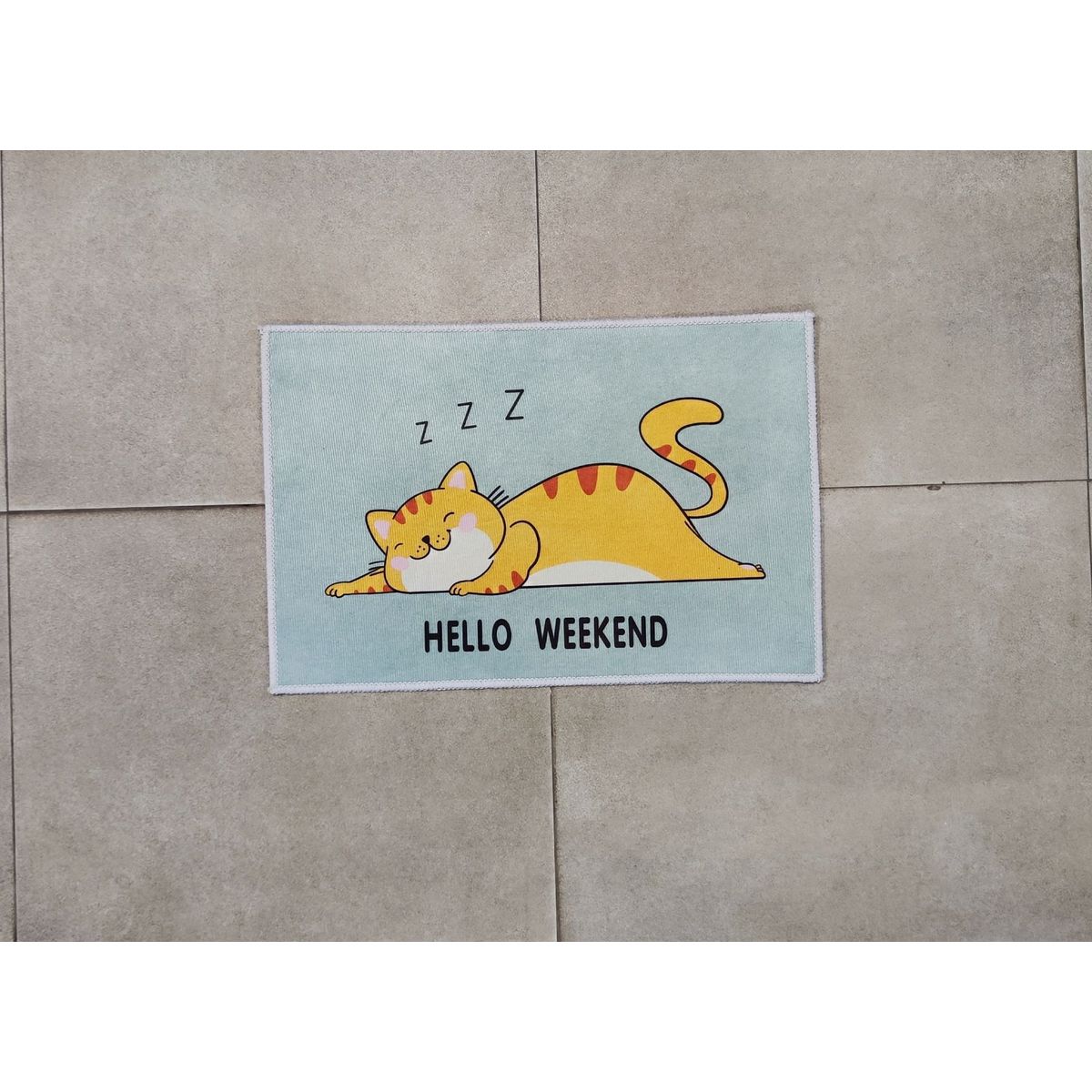 GENERICO - TAPETE DE PUERTA  HELLO