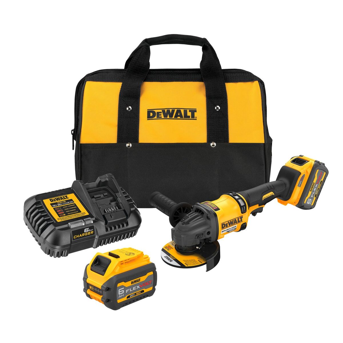 DEWALT - Esmeril Angular 4-1/2'' 60V Flexvolt XR 9000 RPM Dewalt DCG418T2-B2