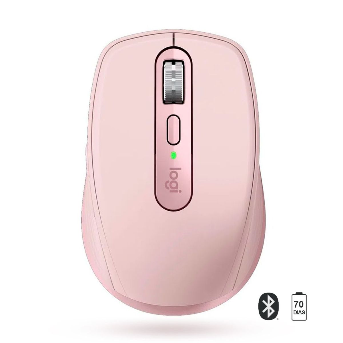 LOGITECH - Mouse Logitech MX Anywhere 3 Bluetooth bateria 70 dias - Rosa