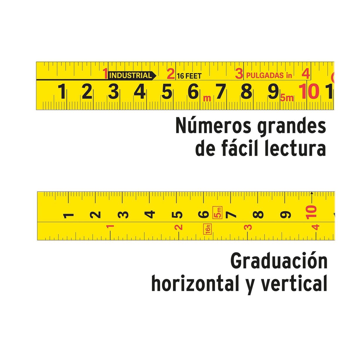 TRUPER - Wincha Cinta Métrica 8m Gripper Truper
