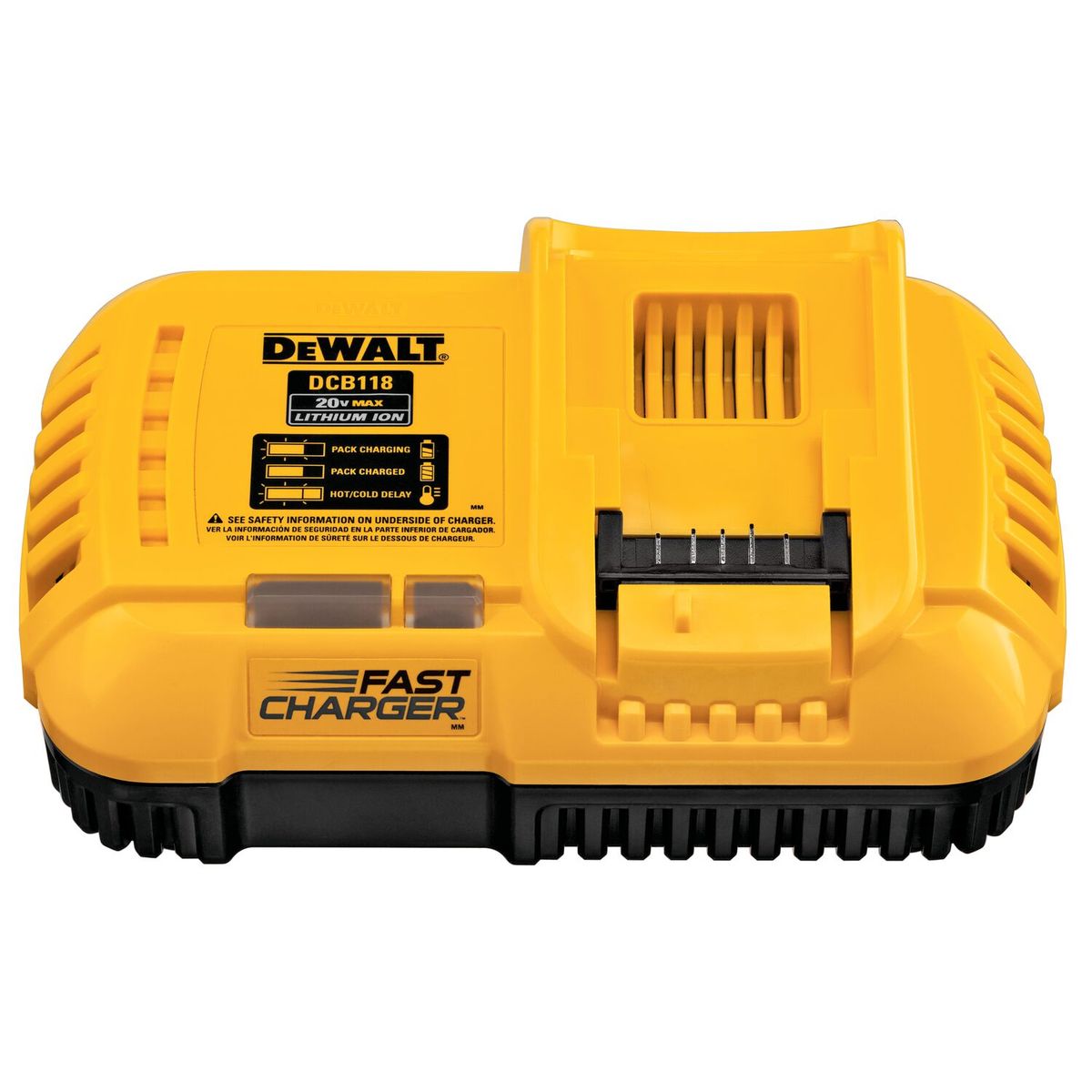 DEWALT - Cargador Rápido Flexvolt 20V60V Dewalt DCB118